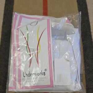 Underworks White Compression Garment